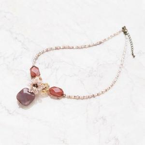 [BF003]MIYUKIビーズキット　microで作るネックレスキット　コッラーナ・ノスタルジコ ...