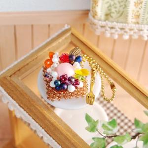 [BF004]MIYUKI ビーズキット スウィーツチャーム3 No.54ワッフル[RPT]