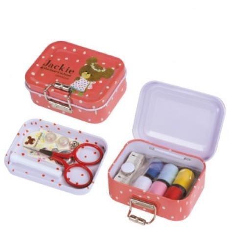 [VE001]くまのがっこう ブリキ缶のソーイングセット【裁縫セット／くまのがっこう／ジャッキー】[...