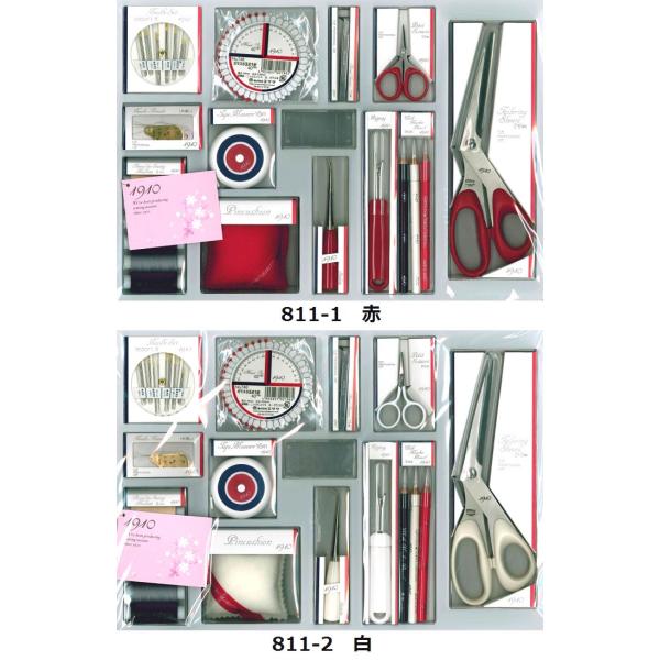[VE001]【送料無料】ミササ1910シリーズ ブライダルソーイング12点セット【裁縫箱／裁縫セッ...