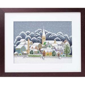 [VD001]オリムパス ししゅうキット 額ししゅう フォー・シーズンズ 7177コッツウォルズの冬...