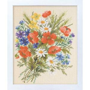 [VD001]オリムパス ししゅうキット 額ししゅう サマーポピー7282[RPT]