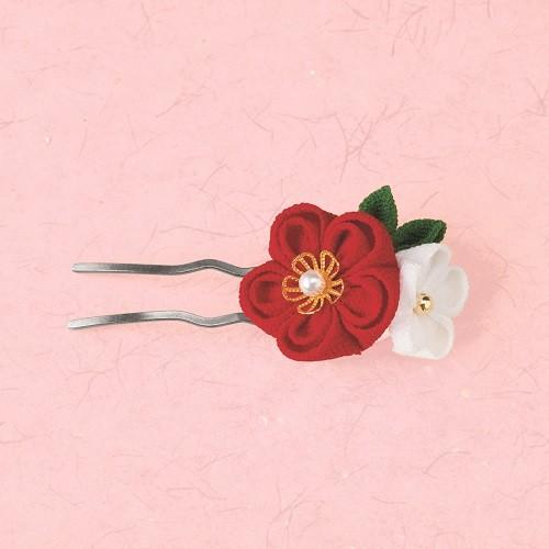 [VF001]Panami お花のかんざし（赤） [RPT]