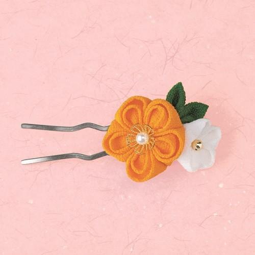 [VF001]Panami お花のかんざし（黄） [RPT]