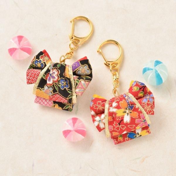[VF001]Panami 和のミニ帯キーホルダー LH-118 [RPT]