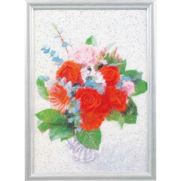 [VF001]メタリックヤーンで作るメタリックアート MA-8 ブーケ[RPT]