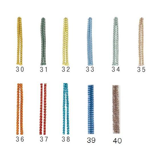 [VF001]メタリックヤーン カラーB（30〜38） 50m巻き【キャンバス手芸】[RPT]