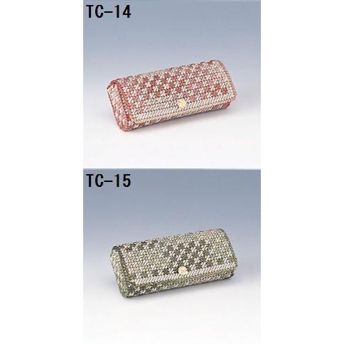 [VF001]メタリックヤーンで作る小物シリーズ・メガネケース[RPT]