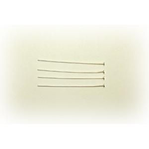 [IA003]Silver925製パーツ Tピン0.7x25mm（4本）[RPT]