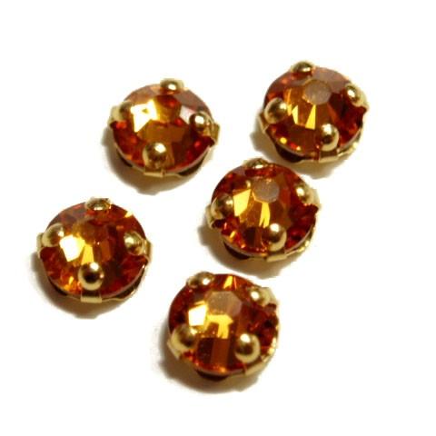 [DC001]【大口割引・卸価格販売】スワロフスキー　爪付きラインストーン SS-16(約4mm) ...