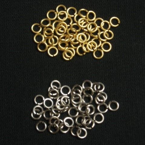 [AF002]TOHO α532　丸カン3.8mm 1.5g(約35ケ)　マットカラー[RPT]