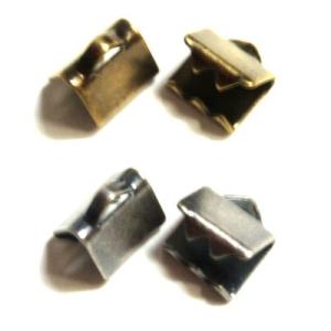 [AF002]TOHO α569 チョーカー・リボン止めワニグチ金具アンティークカラー(6mm)　2...