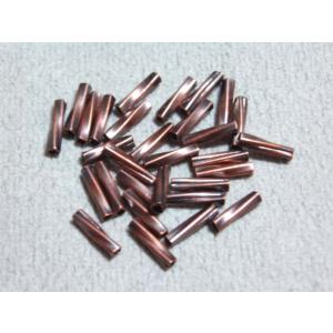 [AF009]TOHO α7438 メタルツイストビーズ アンティークブロンズ 1.2×6mm 約3...