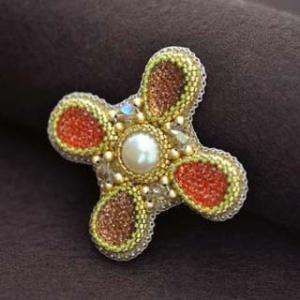 [AD003]TOHOビーズキット ブローチ AC-104[RPT]