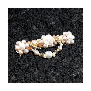 [AD002]TOHOビーズキット エアーパールで作るエアリージュエル バレッタキット[RPT]