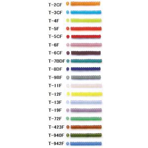 [AB001]TOHOシードビーズ 丸小/丸大 バラパック（約7g入）【20％OFF】《スキつや消し...