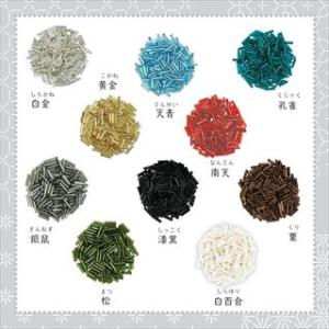 [AB008]　TOHOシードビーズ ビーズ刺し子用　細二分竹ビーズ(約10g入) 【トーホー／グラ...