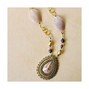 [AD008]TOHOビーズキット フレーミングアクセサリー No.1 ネックレス ゴールド[RPT...