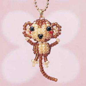 [AD004]TOHOビーズキット プチアニマルズ(10) おサル[RPT]
