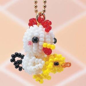 [AD004]TOHOビーズキット プチアニマルズ(17) ニワトリ[RPT]