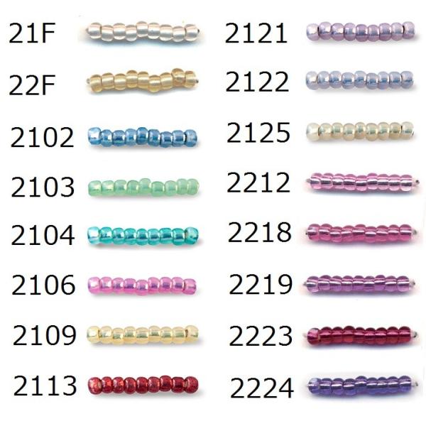 [AB011]TOHOシードビーズ Takumi LHビーズ丸小/丸中 バラパック（約6.5g入）《...