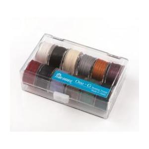 [AG002]TOHOビーズステッチ専用糸セット/One・G【新色12色ケース入り】pt-1002【...