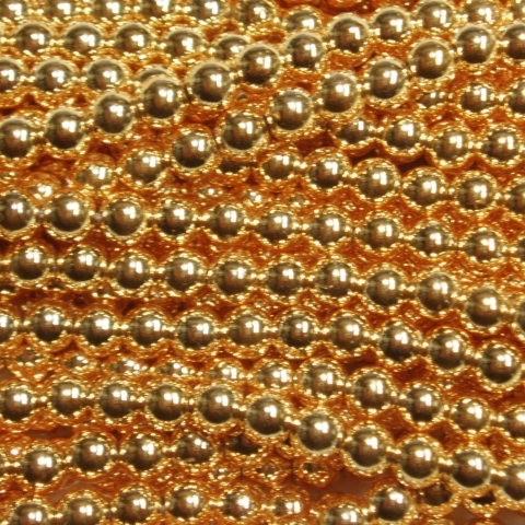 [AC002]TOHOパールビーズ(業務用) メタリック金(No.301) 2.5mm 60インチ(...