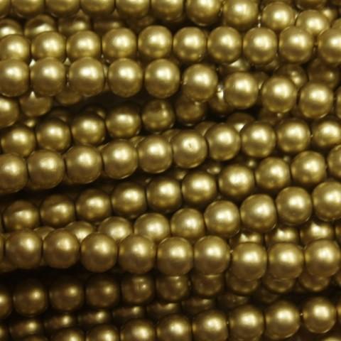 [AC002]TOHOパールビーズ(業務用) マットゴールド(エナ金)(No.304) 3mm 30...