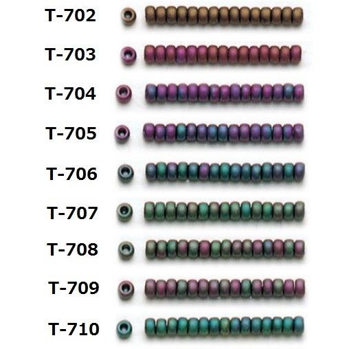 [AB006]TOHOシードビーズ ロイヤルビーズ丸大 【20％OFF】バラパック（約7g・250粒...