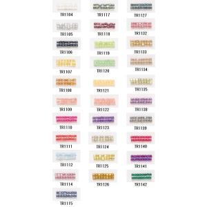 [BB999]【大口割引・卸価格販売】MIYUKIトライアングルビーズ2.5mm TR1104〜TR...