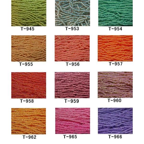 [AA999]【大口割引・卸価格販売】TOHO糸通し丸小ビーズ《着色ラスター》 60m分(約40,8...