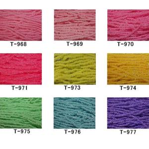 [AA999]【大口割引・卸価格販売】TOHO糸通し丸小ビーズ《着色》 60m分(約40,800粒)...