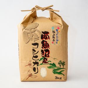 天日干しはさ掛け米(令和5年産) 白米3Kgクラ...の商品画像