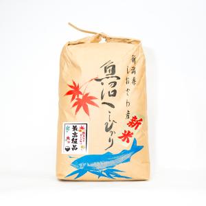 新米　最高級品（令和8年産）南魚沼産コシヒカリ　玄米５kgクラフト袋　しおざわ...
