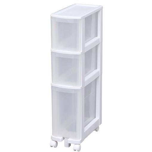 IRISOHYAMA アイリスオーヤマ キッチンチェスト 21 ホワイト/クリア 223220／21...