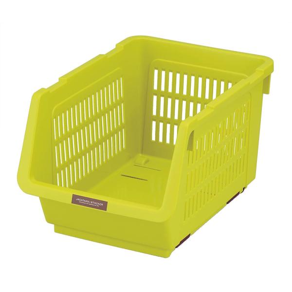 イノマタ化学 野菜収納トレー じゃが玉ストッカー 積重ね可能 グリーン