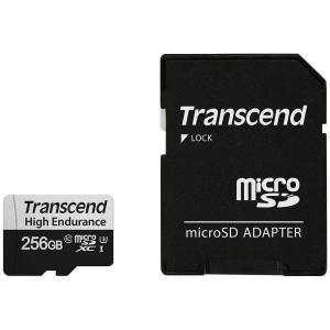 トランセンドジャパン 256GB microSD w/ adapter U3 High Endura...