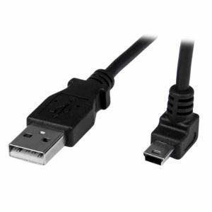 STARTECH.COM USBAMB1MU USBケーブル/1m/Type-A - Mini B (L型上向き)/オス - オス(USBAMB1MU)｜ecj