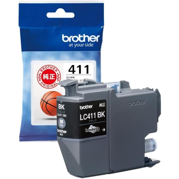 BROTHER ブラザー ブラザー純正 インクカートリッジブラック LC411BK 対応型番:DCP...