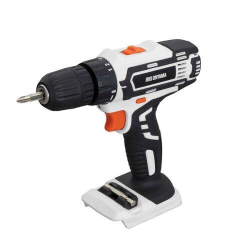 IRISOHYAMA アイリスオーヤマ 充電式ドライバドリル18V JCD25-Z ホワイト 本体