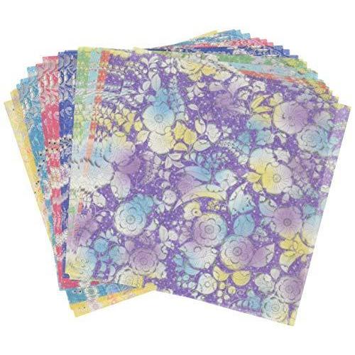 カミイソ産商 kimono美 和紙千代紙 華(桃山辻ヶ花・安土辻ヶ花) (和紙千代紙No.2008)...