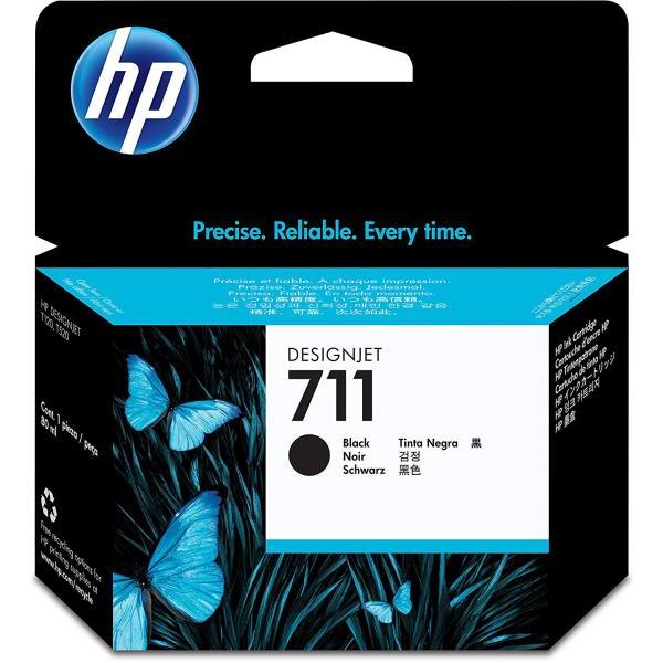 HP エイチピー HP711　インクカートリッジ ブラック80ml(CZ133A)