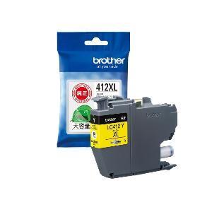 BROTHER ブラザー ブラザー純正 インクカートリッジイエロー(大容量)LC412XLY 対応型...