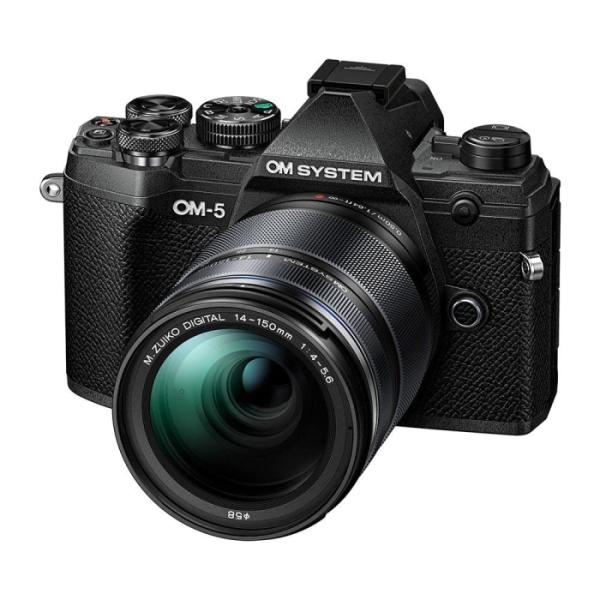 OMデジタルソリューションズ OM SYSTEM OM-5 14-150mm II レンズキット ブ...