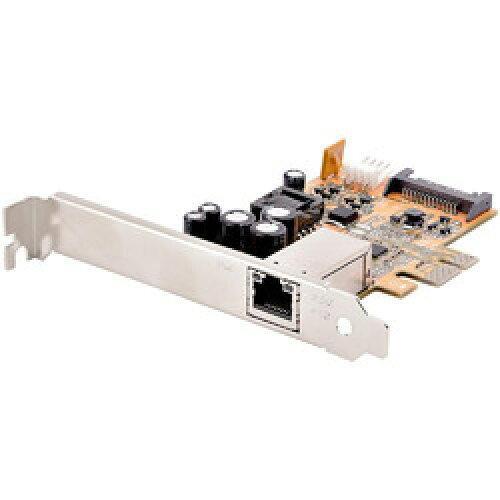 StarTech.com ネットワークアダプターカード/PCI Express x1/1ポート/2....