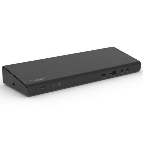 BELKIN CONNECT→ユニバーサルUSB-C トリプル ディスプレイ ドック(INC007Q...