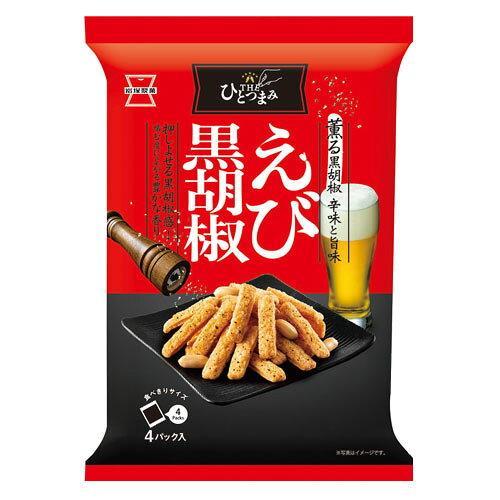 岩塚製菓 THEひとつまみえび黒胡椒80g 新商品 4/3 発売 お取り寄せ品 入数:12