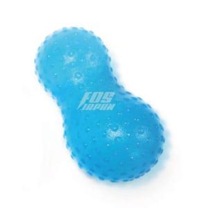 フォース・ジャパン フィットネスグッズ スケルトンピーナッツ型ハンドグリップブルー (JS13-3)