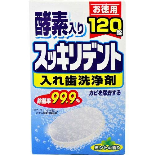 ライオンケミカル スッキリデント入れ歯洗浄剤 部分・総入れ歯兼用 (AG22321) 入数:12