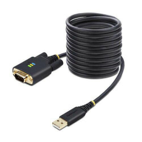 STARTECH.COM USB-RS232Cシリアル変換ケーブル/ストレート/USB 2.0/3M...